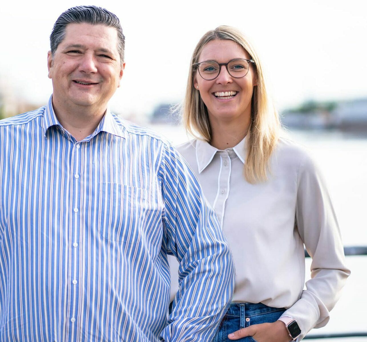 Mitarbeiter:innen der LOHNunion GmbH